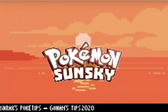 Pokemon - Sun Sky (Hack) — Title screen